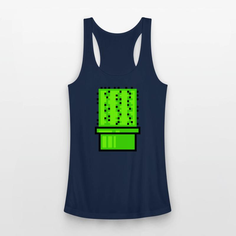 Cactus Cacti Retro Video Game Pixel Flower Pot