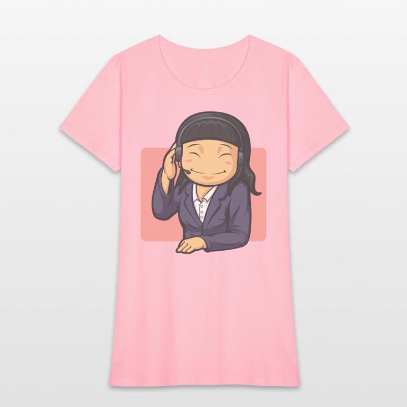 Call Center Worker Woman