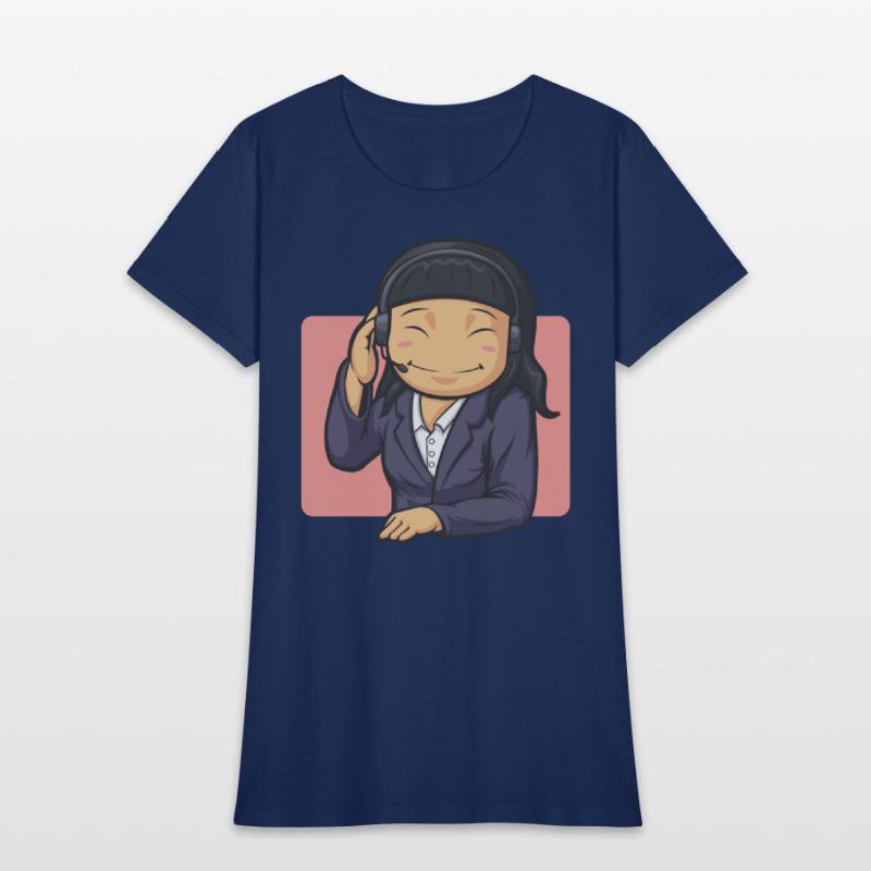 Call Center Worker Woman