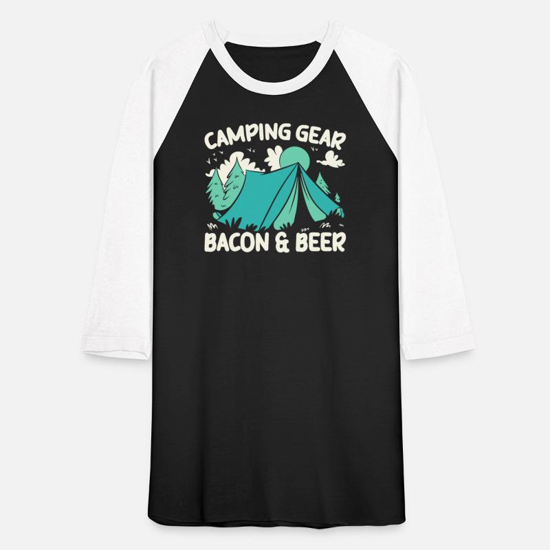 Camping And Bacon Meat Camp Camper I Love Bacon