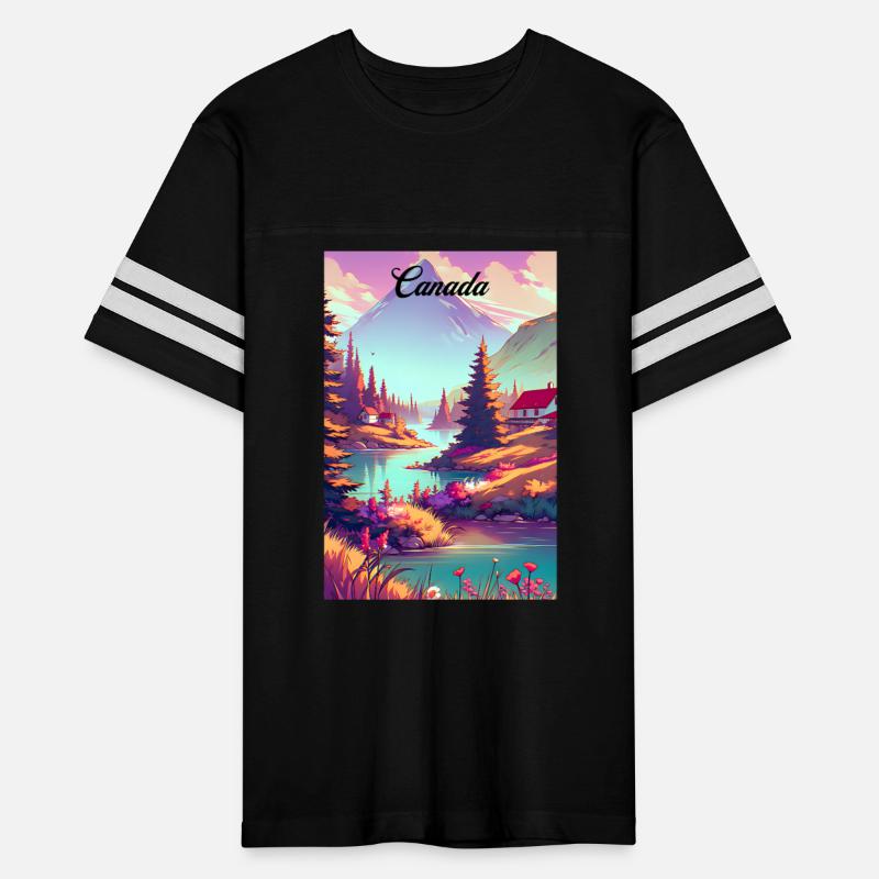 Canada Rocky Mountains Poster Vintage Souvenir