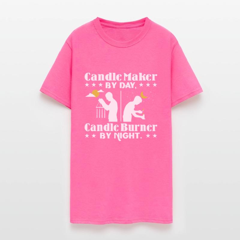 Candle maker by day, candle burner by night.