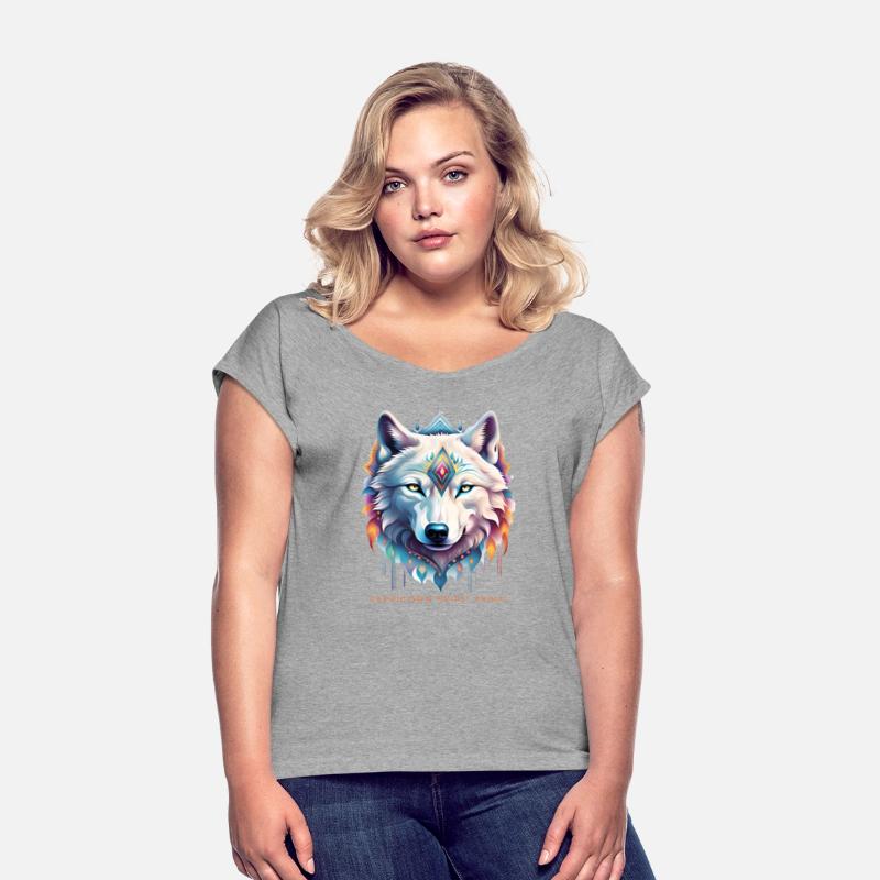 Capricorn Spirit Animal Wolf Face Alebrije Female