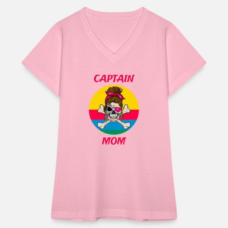 Captain Mom Runs A Tight Ship - Funny Pirate