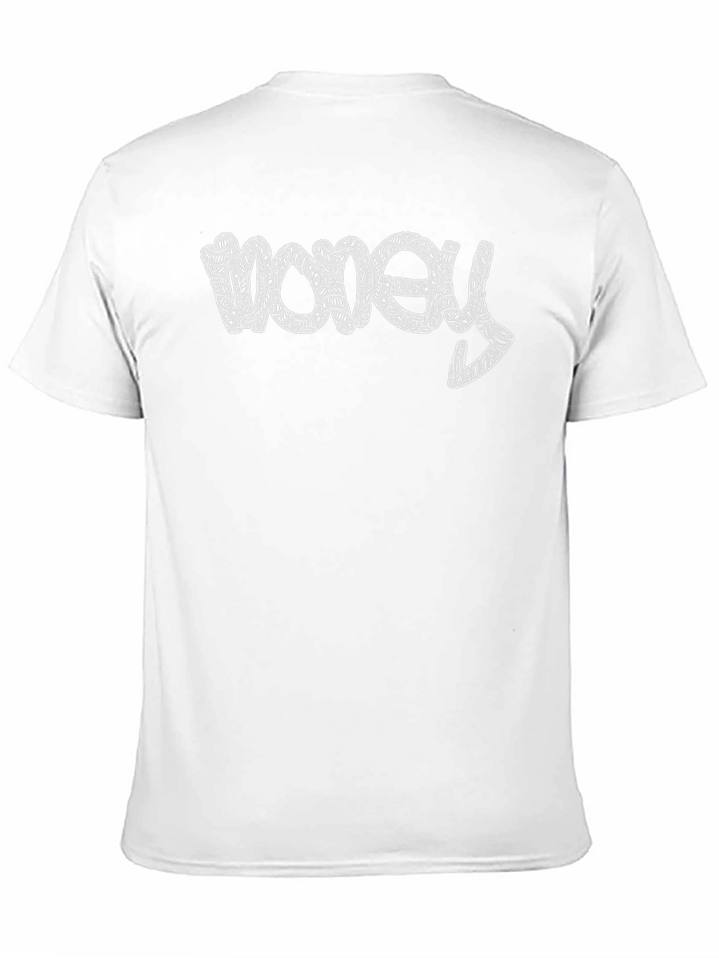Money Tee - Graphic Print Crew Neck T-Shirt