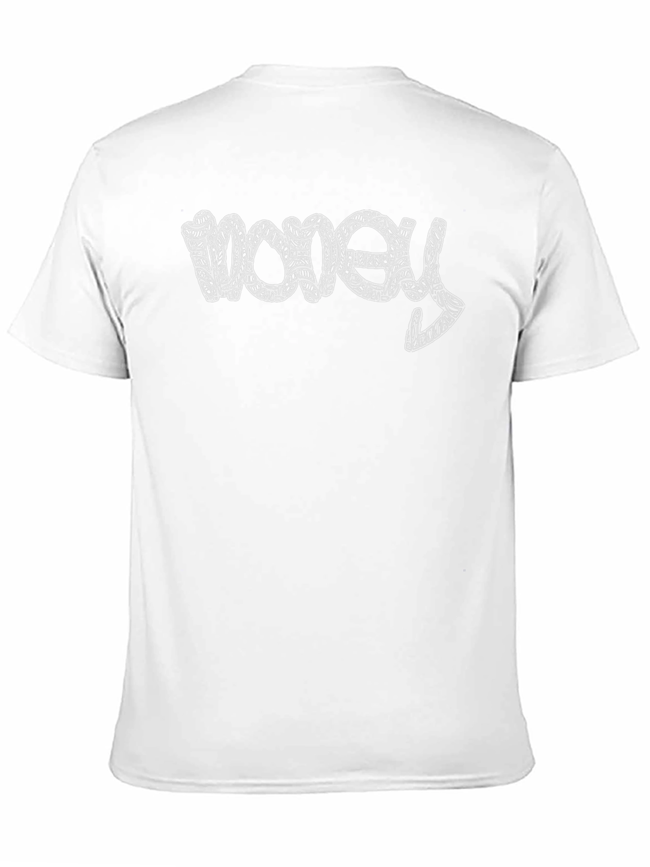 Money Tee - Graphic Print Crew Neck T-Shirt