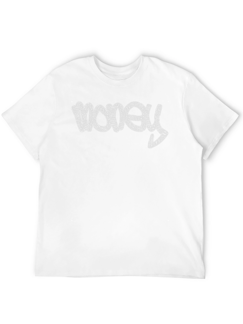 Money Tee - Graphic Print Crew Neck T-Shirt