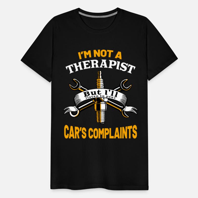 Car Therapist Funny Auto Mechanic Garage