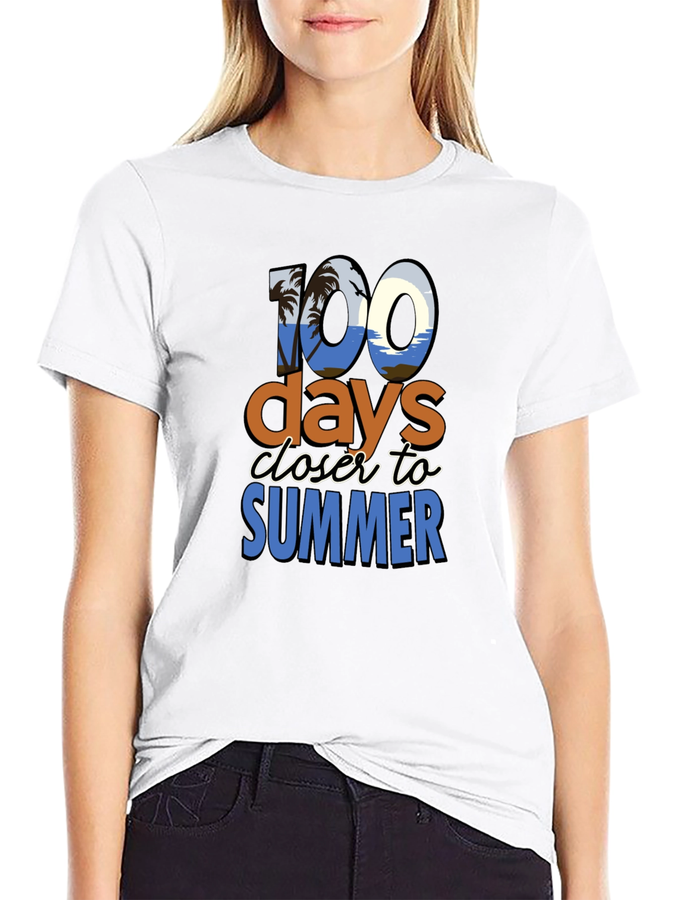 100 Days Closer to Summer Graphic Tee