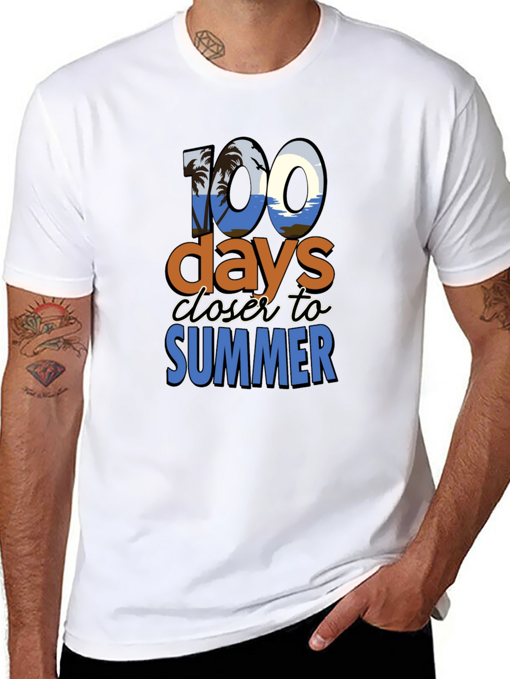 100 Days Closer to Summer Graphic Tee
