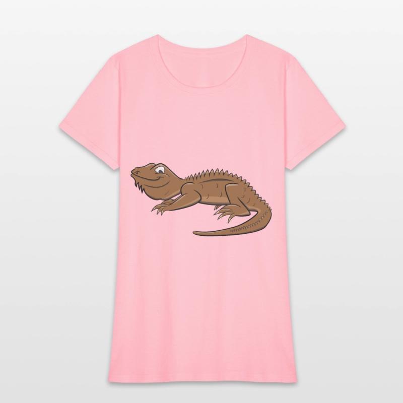 Cartoon Brown Lizard