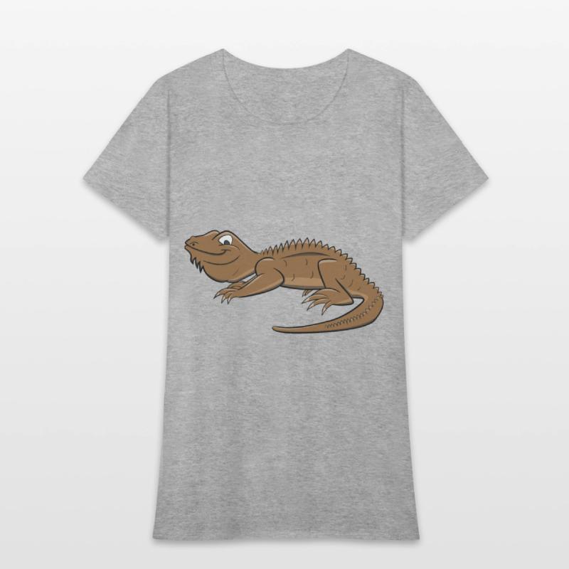 Cartoon Brown Lizard