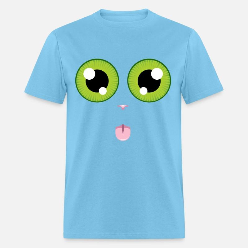 Cartoon cat blepping