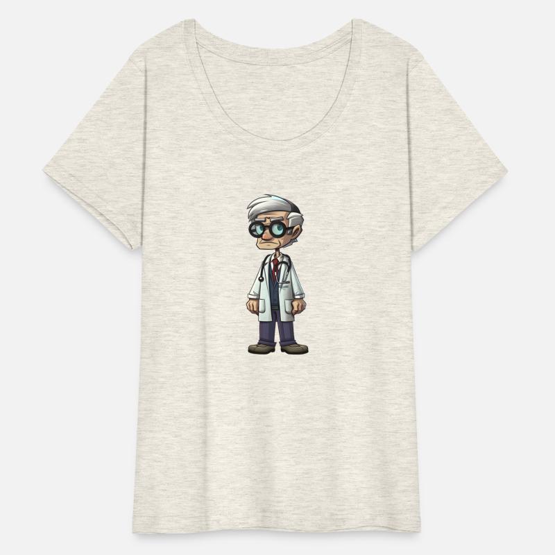 Cartoon Doctor: Playful 2D Design