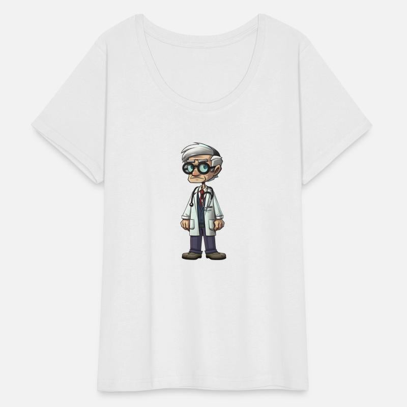 Cartoon Doctor: Playful 2D Design