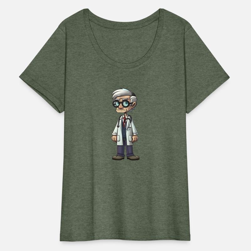 Cartoon Doctor: Playful 2D Design
