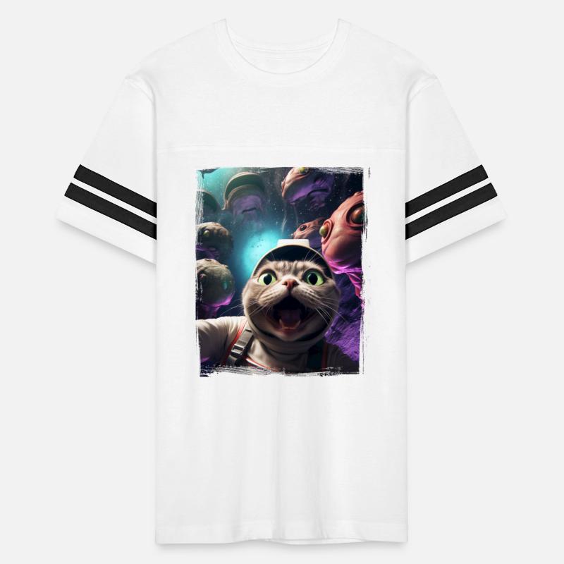 Cat Selfie Alien Invasion Meme Funny Kitten Cute