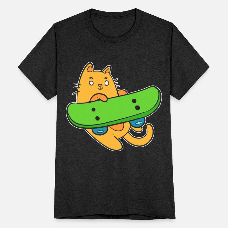 Cat Skateboarder Hobbyist Gift