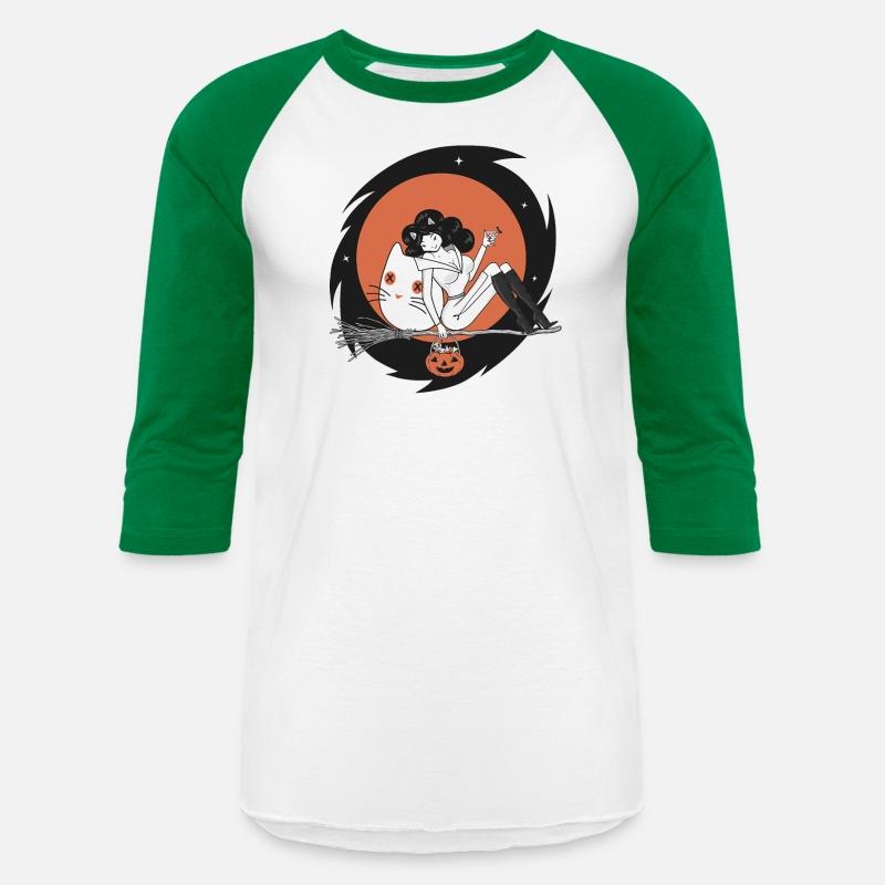 Cat Witch on the way to Halloween coven