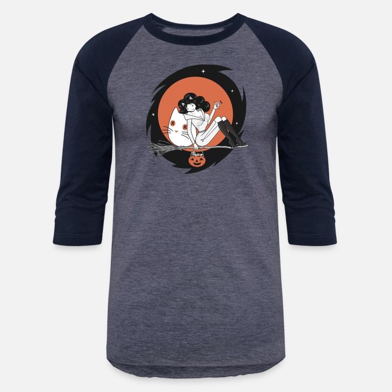 Cat Witch on the way to Halloween coven