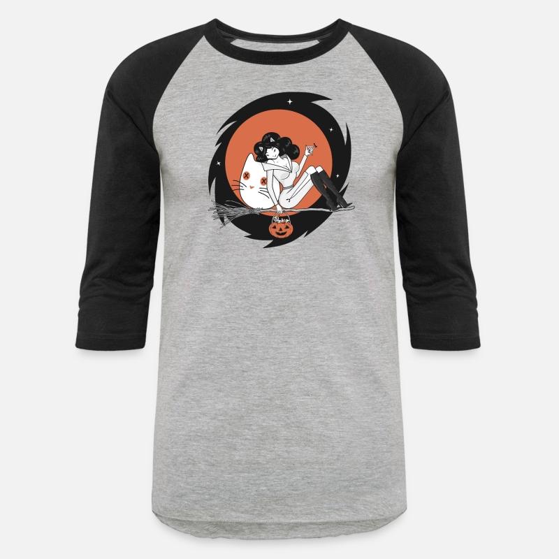 Cat Witch on the way to Halloween coven