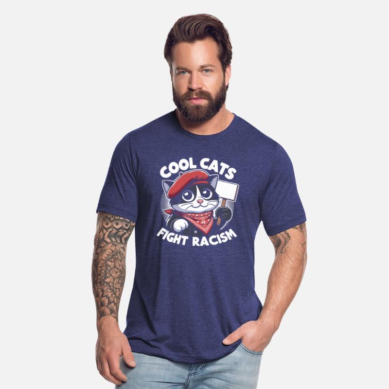 Cats Fight Racism Anti-Racism Eracism