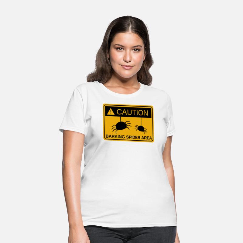 Caution Barking Spider Area Barking Spiders MEME