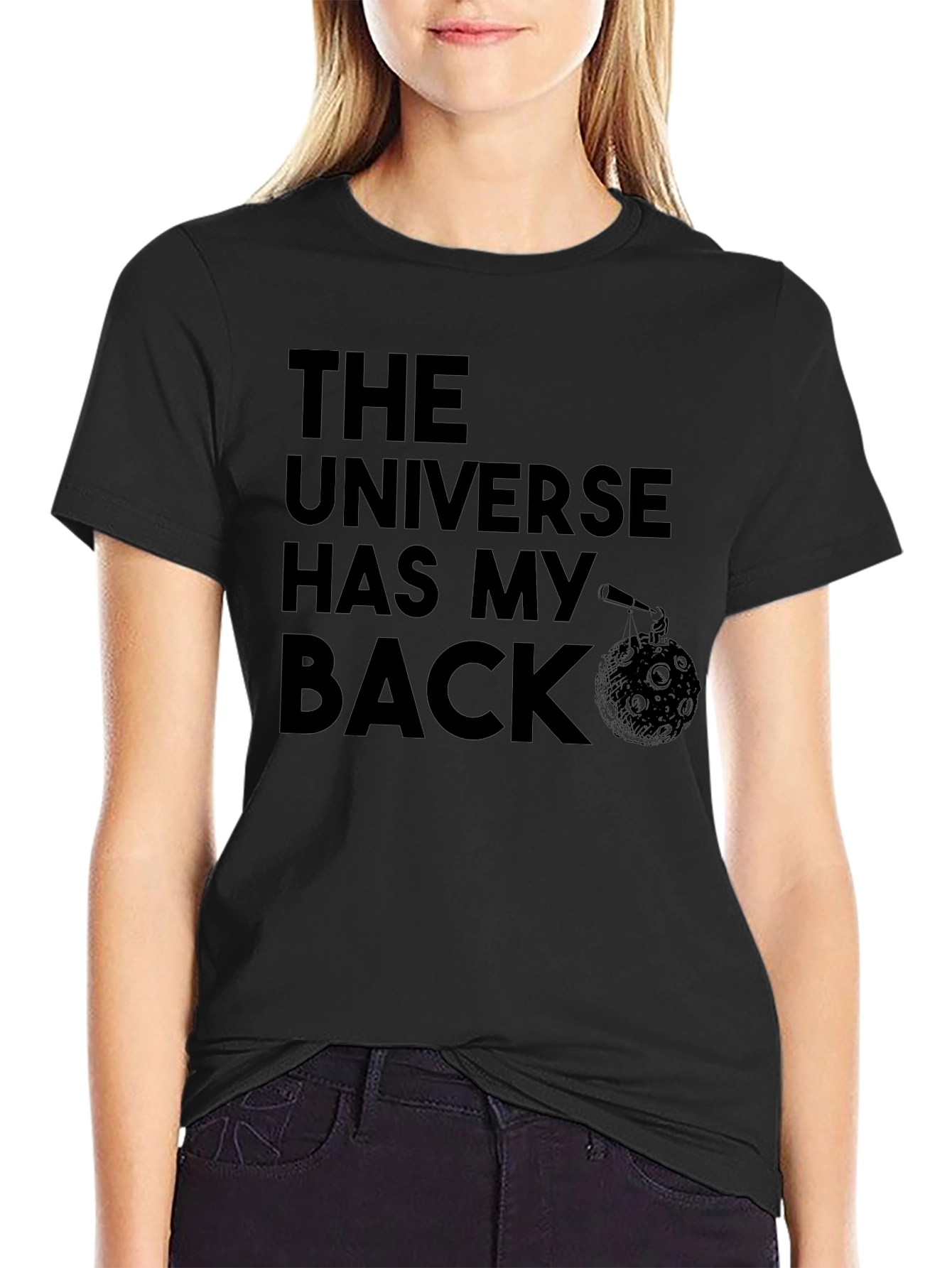 The Universe Has My Back Graphic T-Shirt