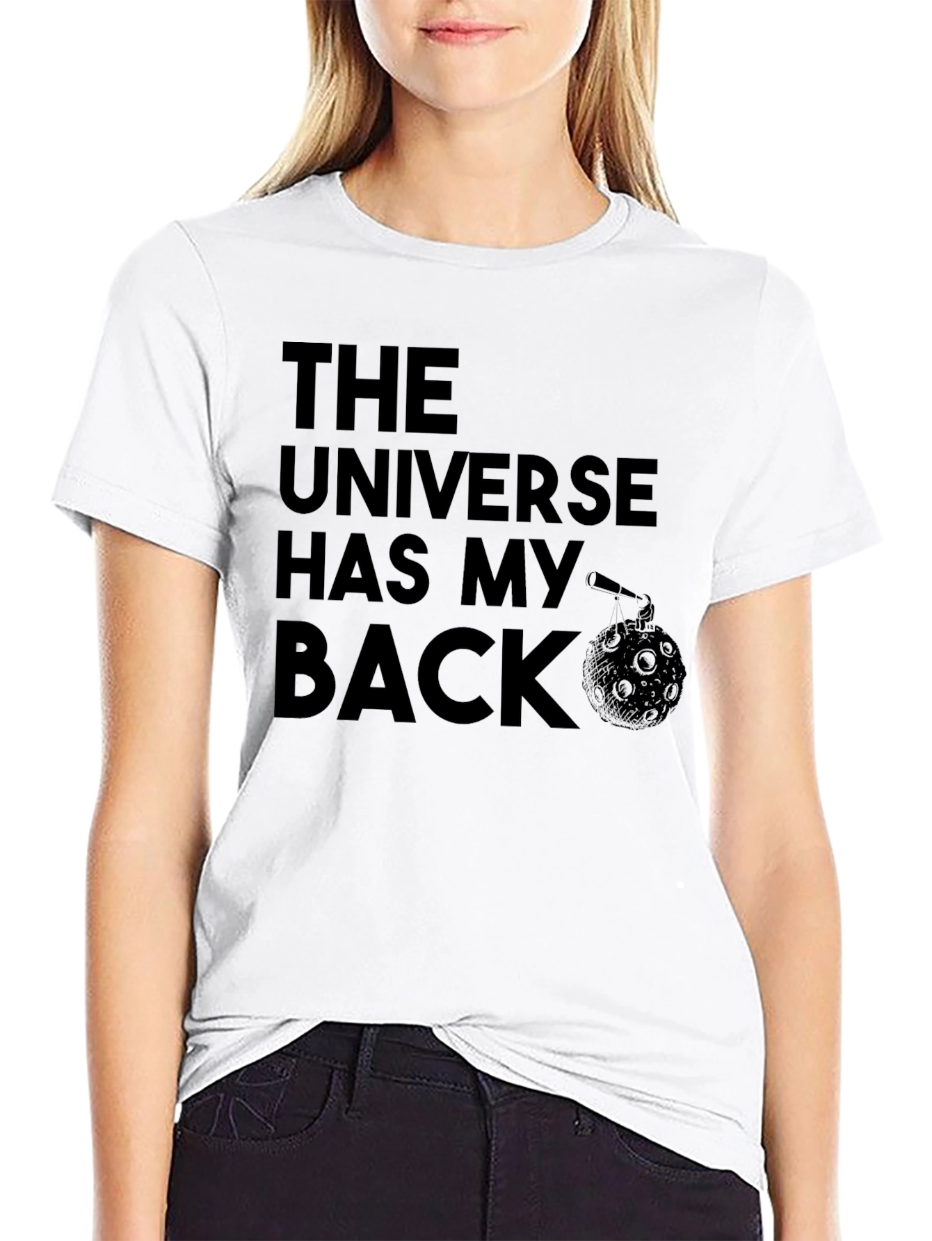The Universe Has My Back Graphic T-Shirt