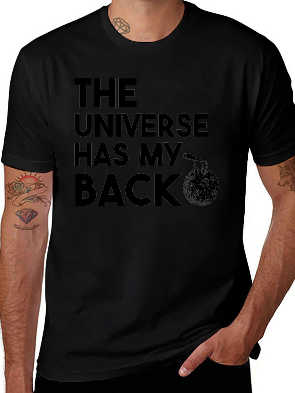 The Universe Has My Back Graphic T-Shirt