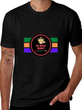 Mr. Moose Monkey Black T-Shirt