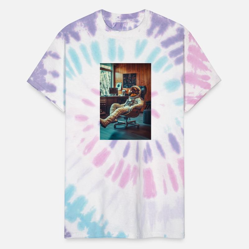 Chill Astronaut in Office