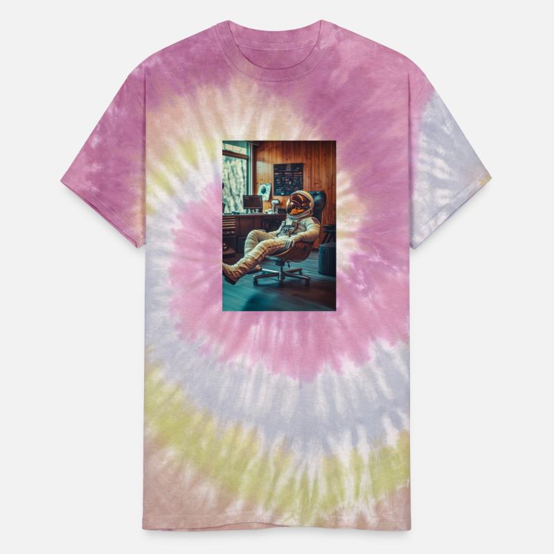 Chill Astronaut in Office