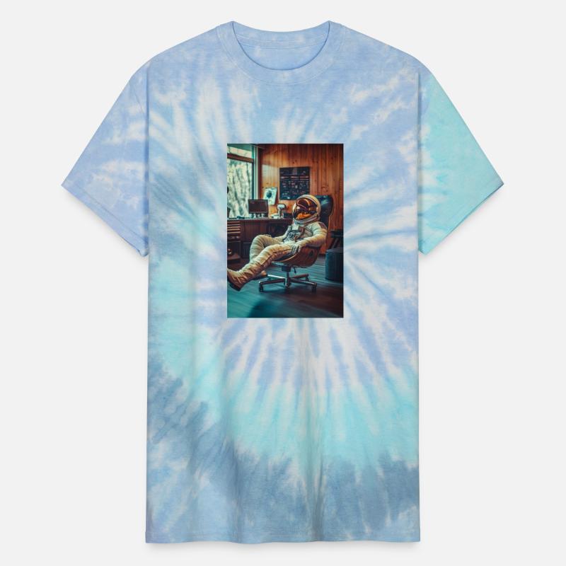 Chill Astronaut in Office