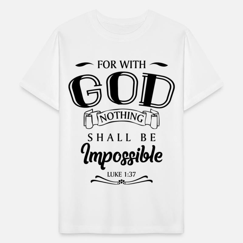 Christian Kids Shirt - For With God