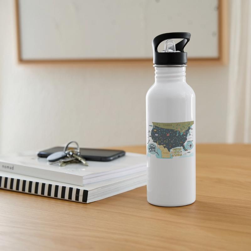 City United States Of America World Map Travel