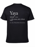 Yaya Definition T-Shirt - Like Mom Only Without Rules