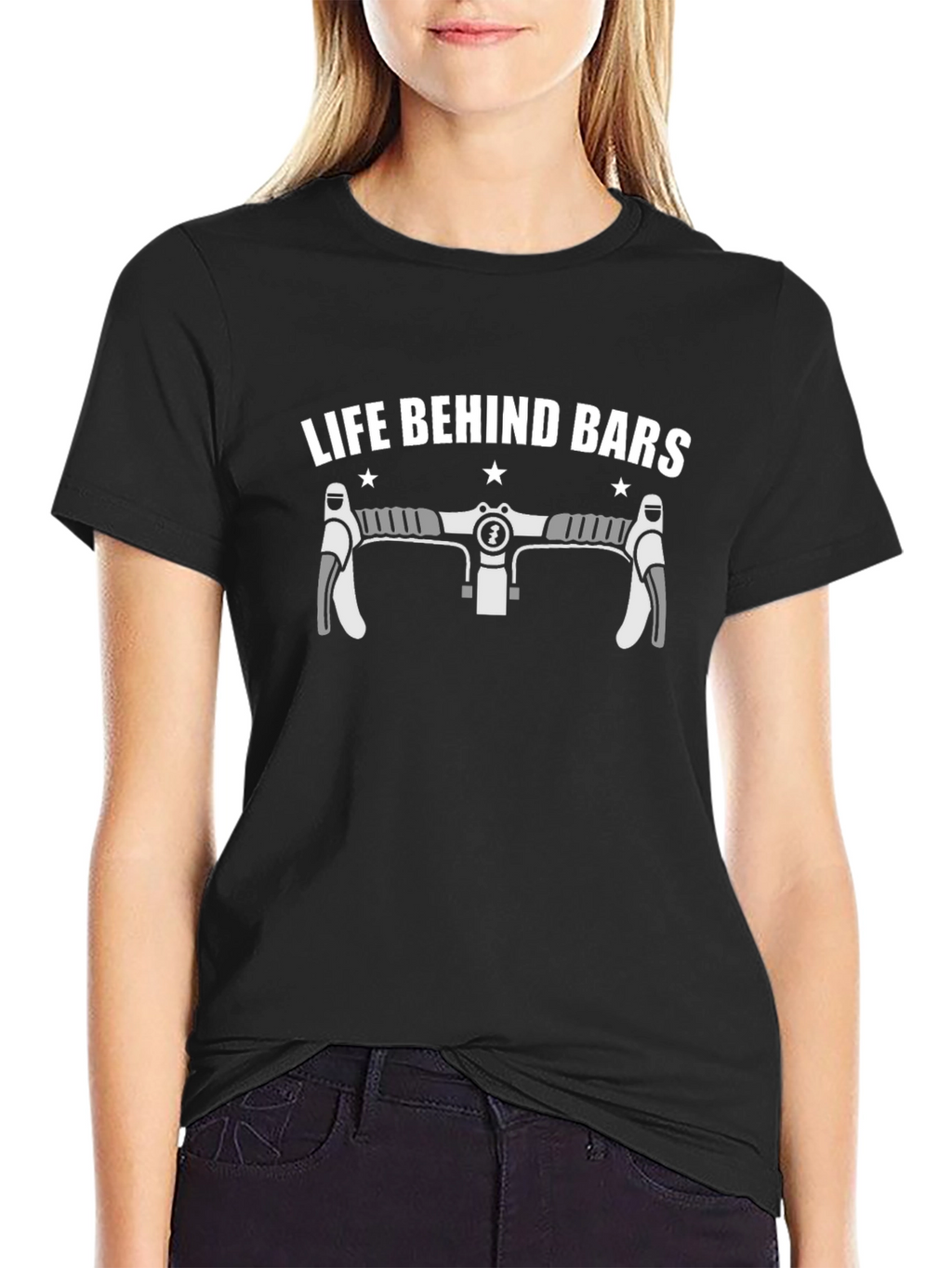 Life Behind Bars T-Shirt - Cycling Graphic Tee