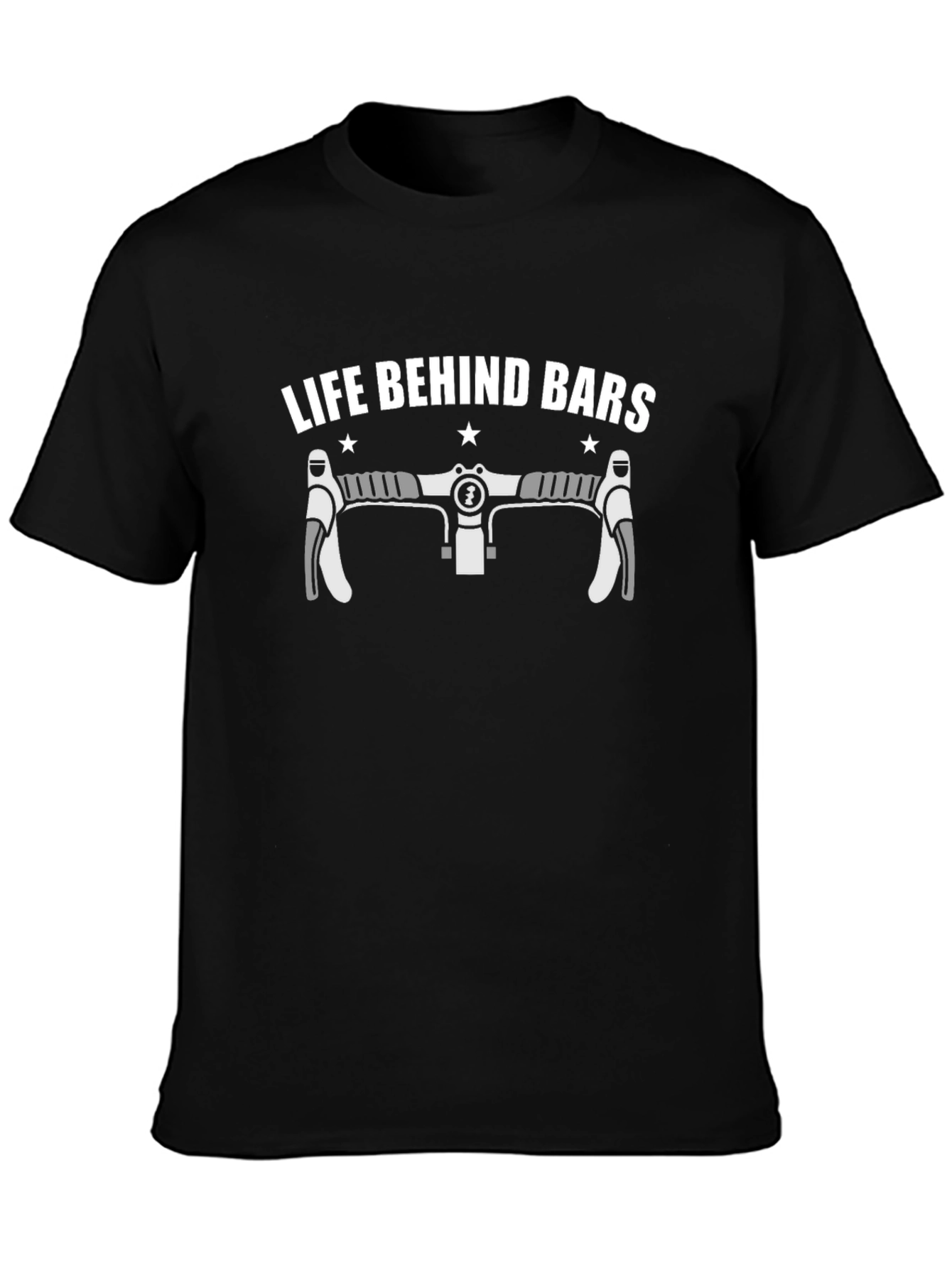 Life Behind Bars T-Shirt - Cycling Graphic Tee