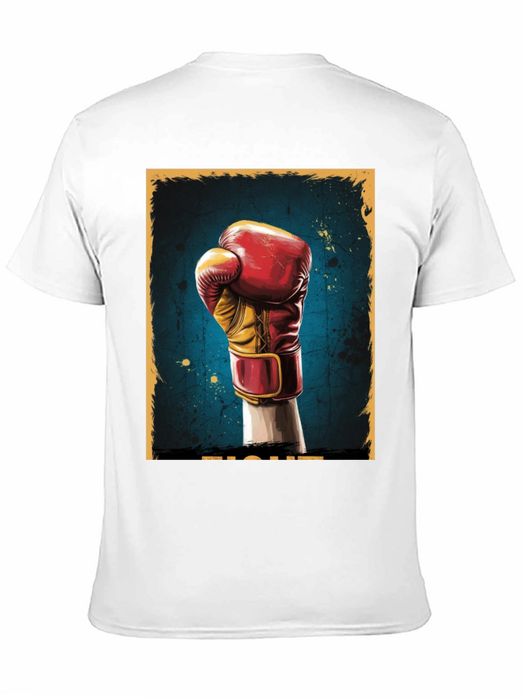 Fight Graphic Tee - Boxing Glove Print