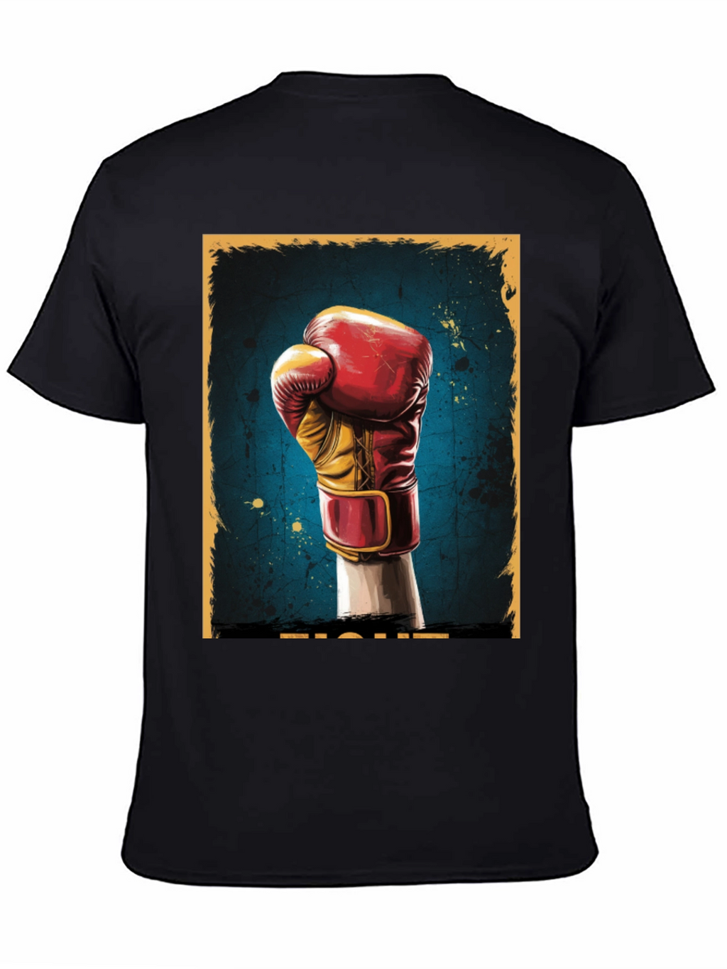 Fight Graphic Tee - Boxing Glove Print