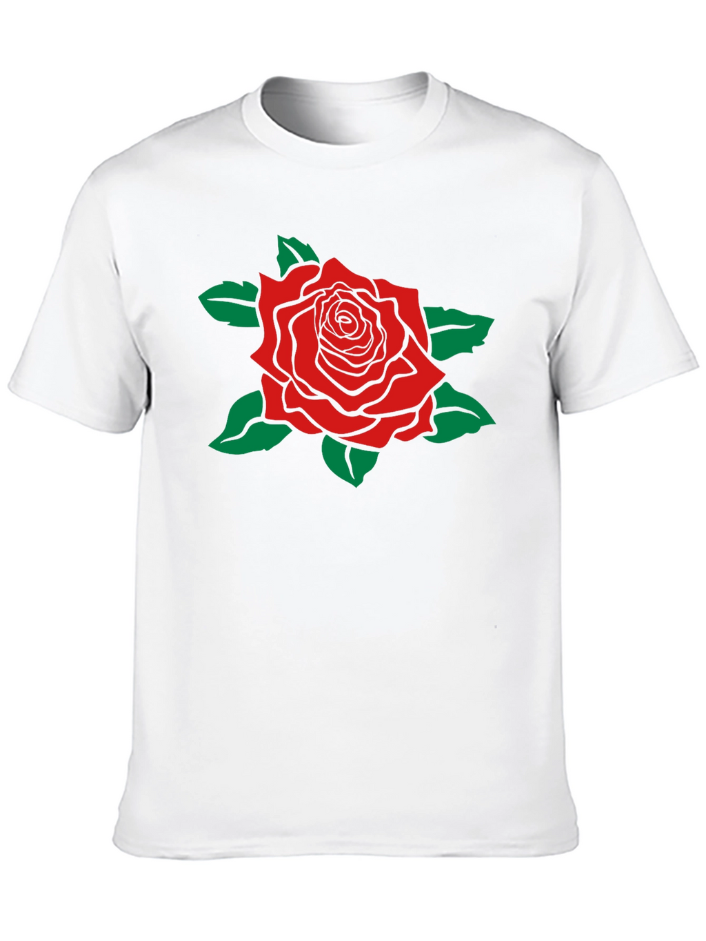 Rose Graphic T-Shirt - Black