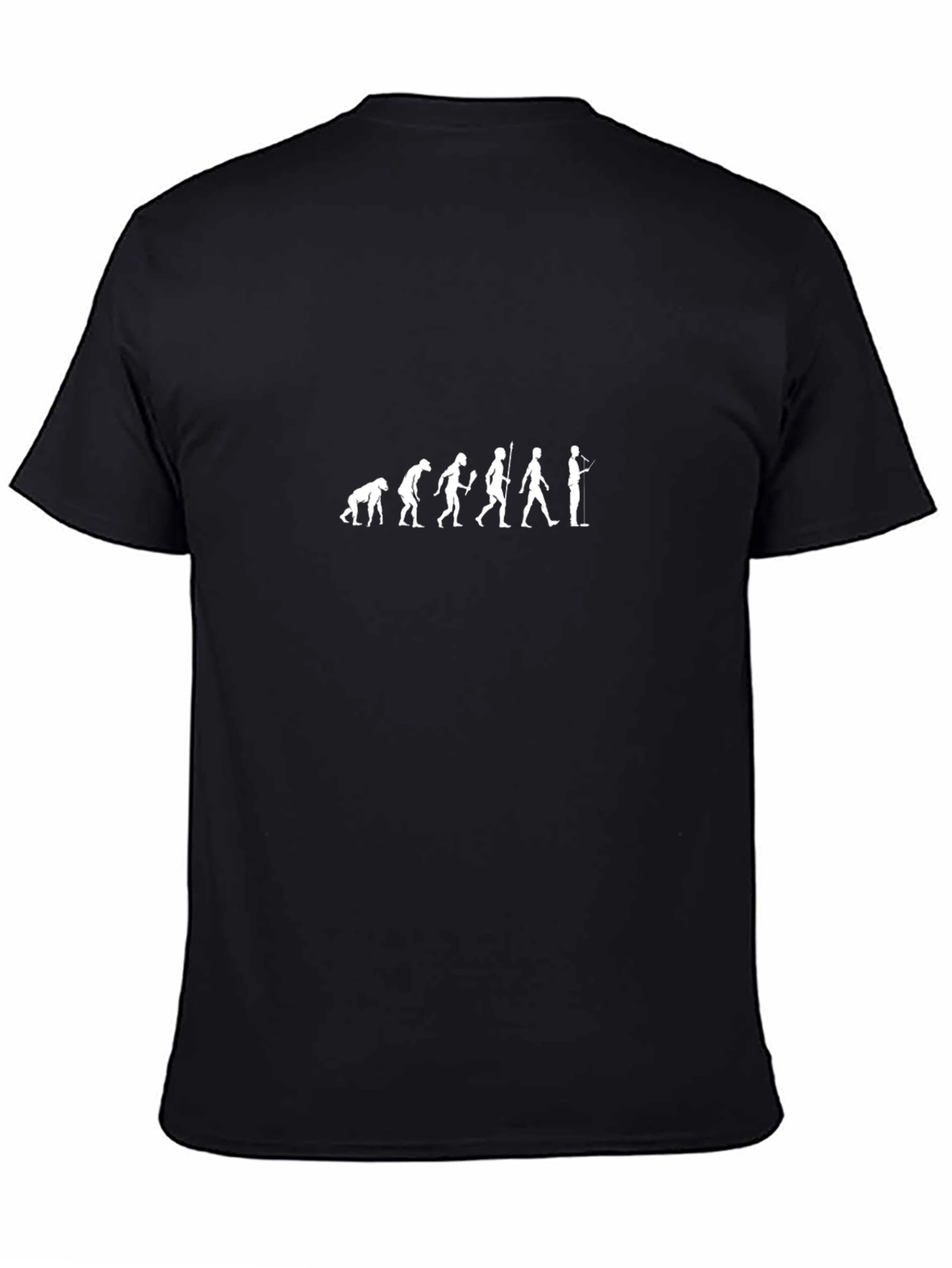 Evolution of Fishing Graphic T-Shirt