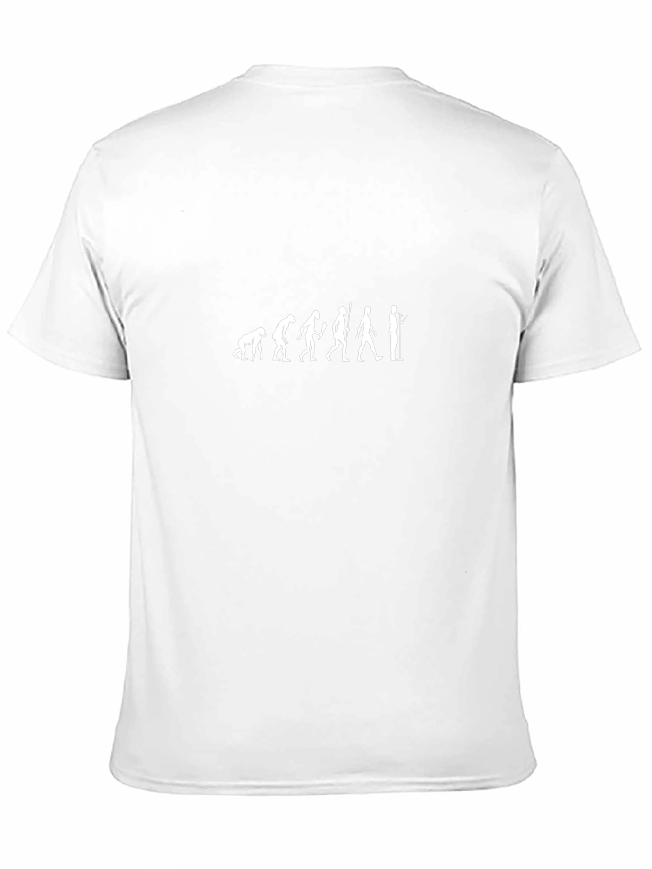 Evolution of Fishing Graphic T-Shirt
