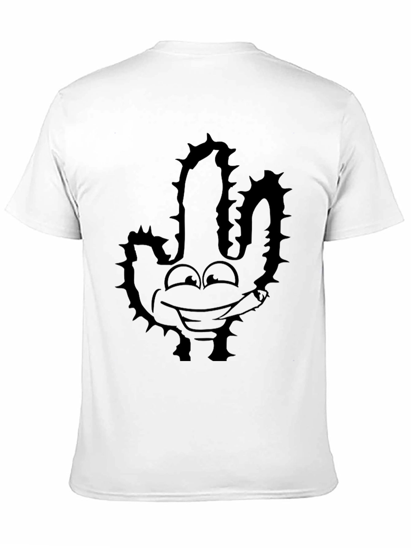 Cool Cactus Graphic Black Tee