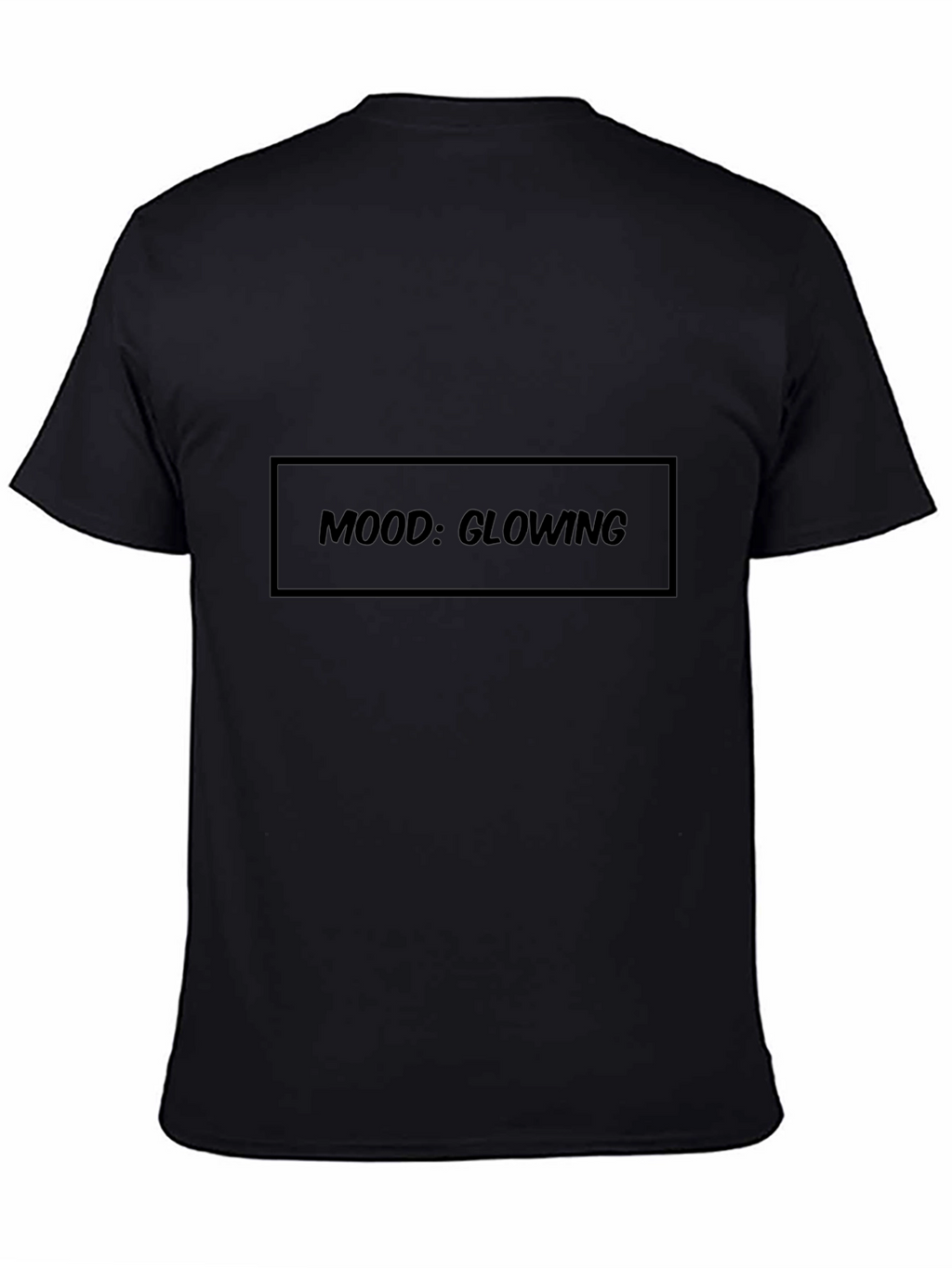 Mood Glowing Black T-Shirt