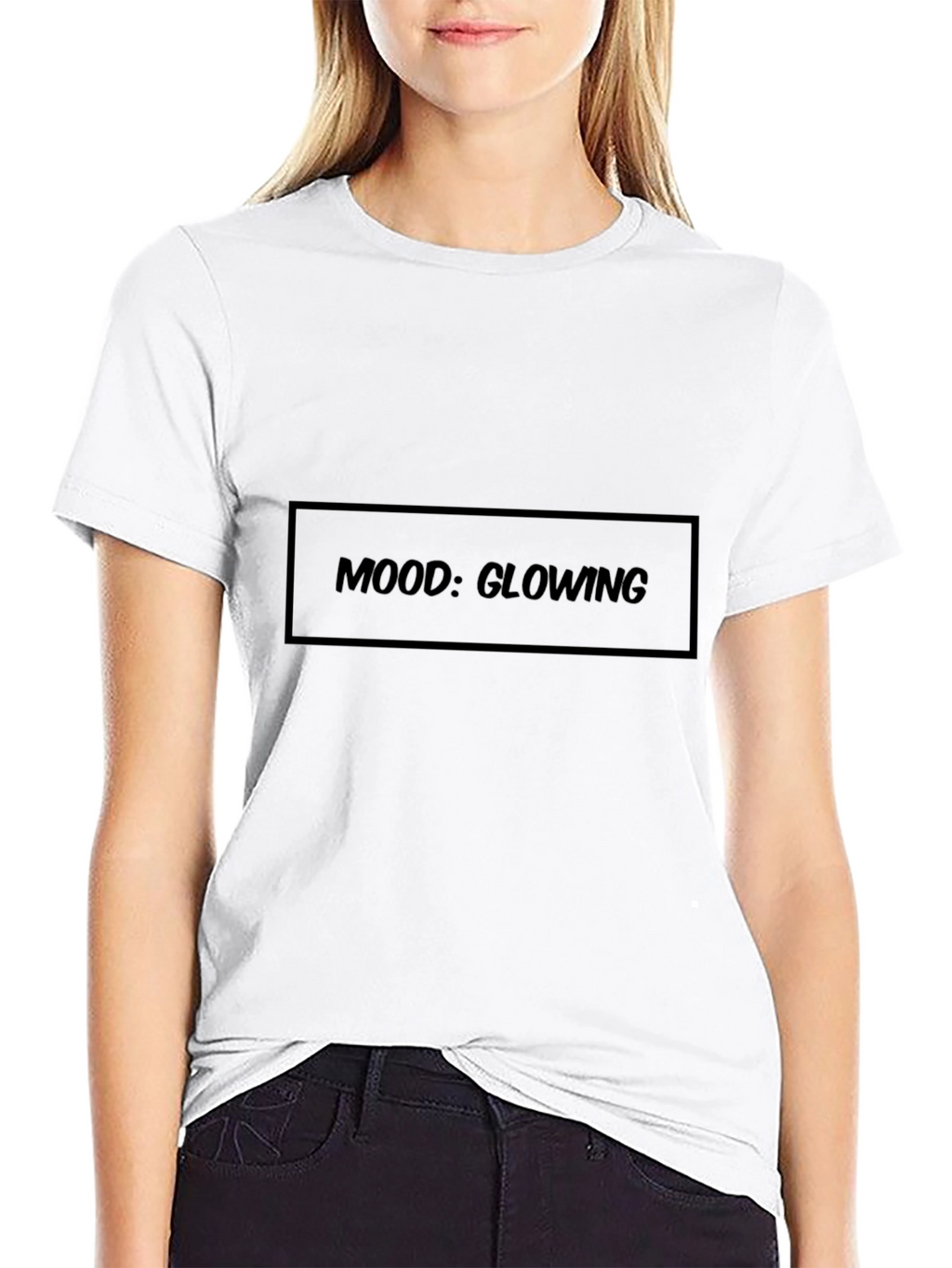Mood Glowing Black T-Shirt