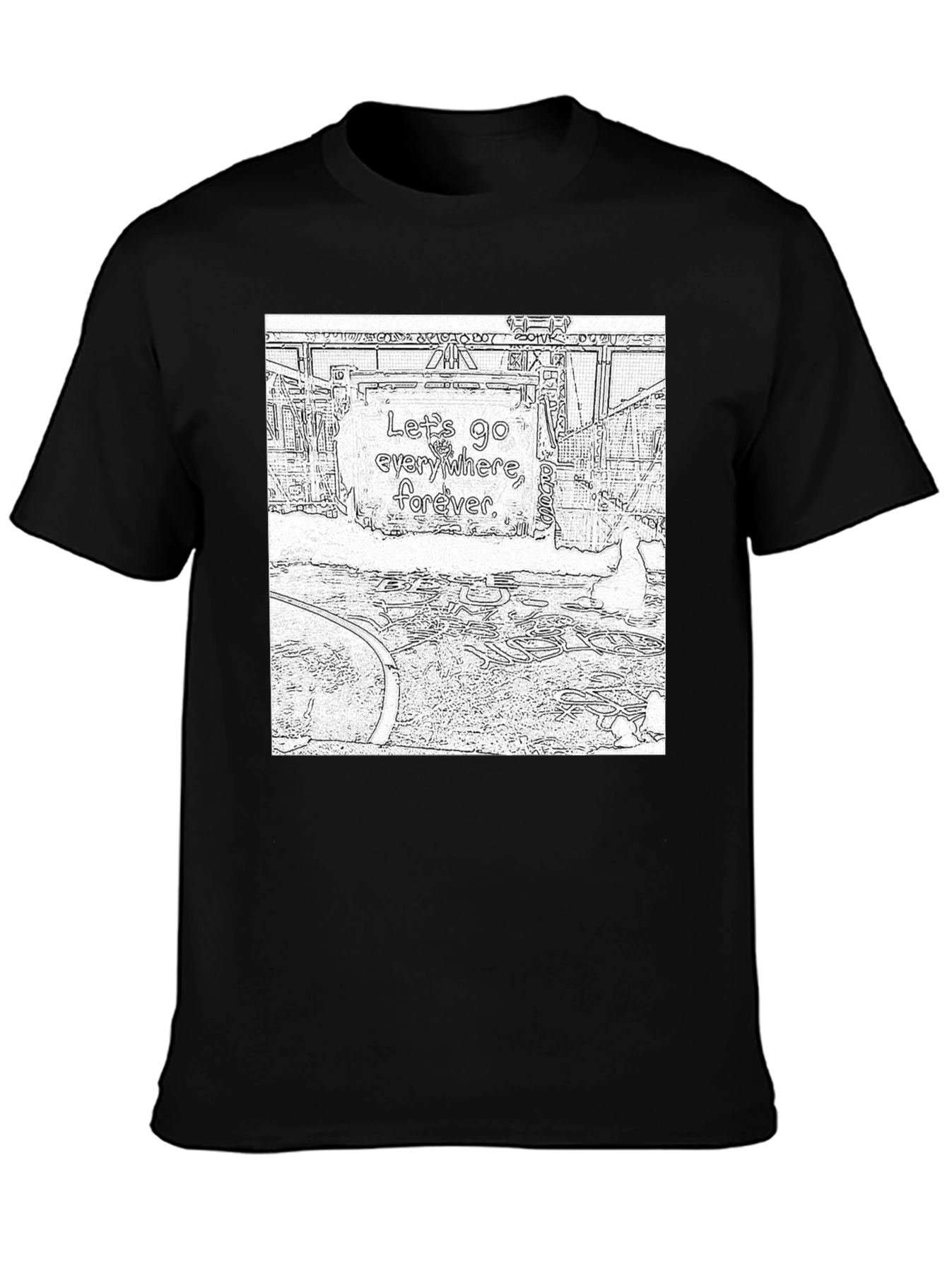 Lets Go Everywhere Tee