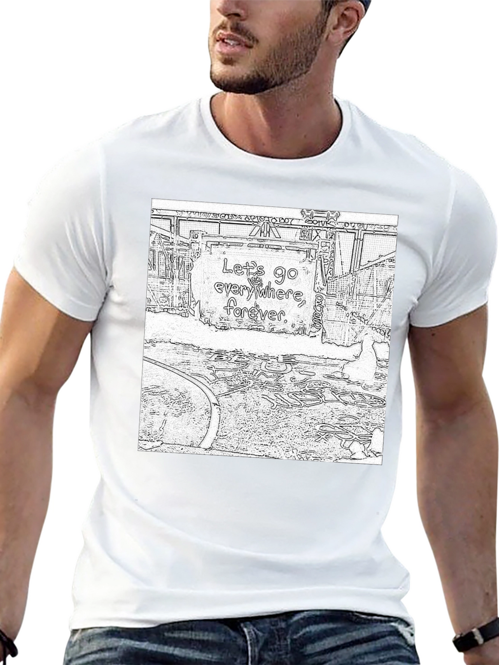 Lets Go Everywhere Tee