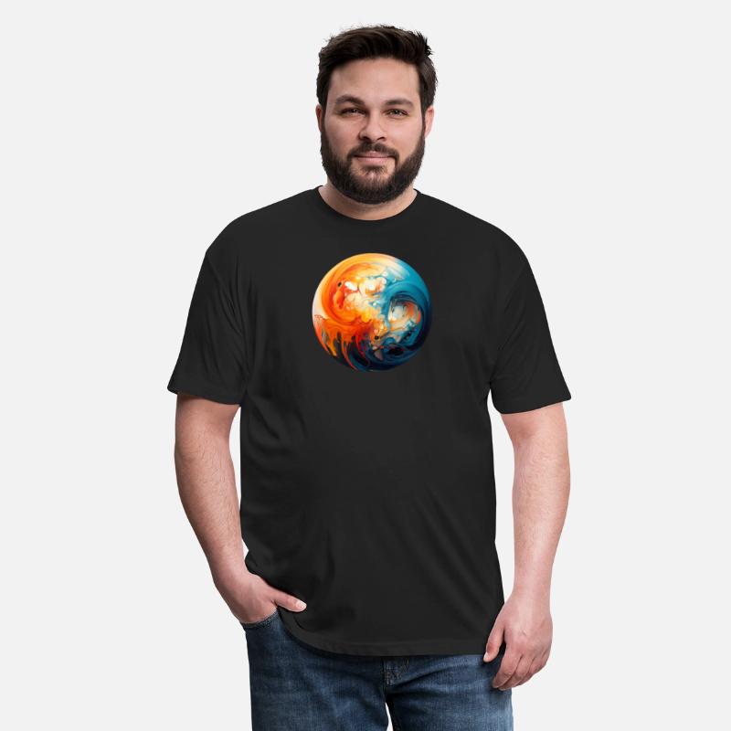 Colorful Sphere of Paint